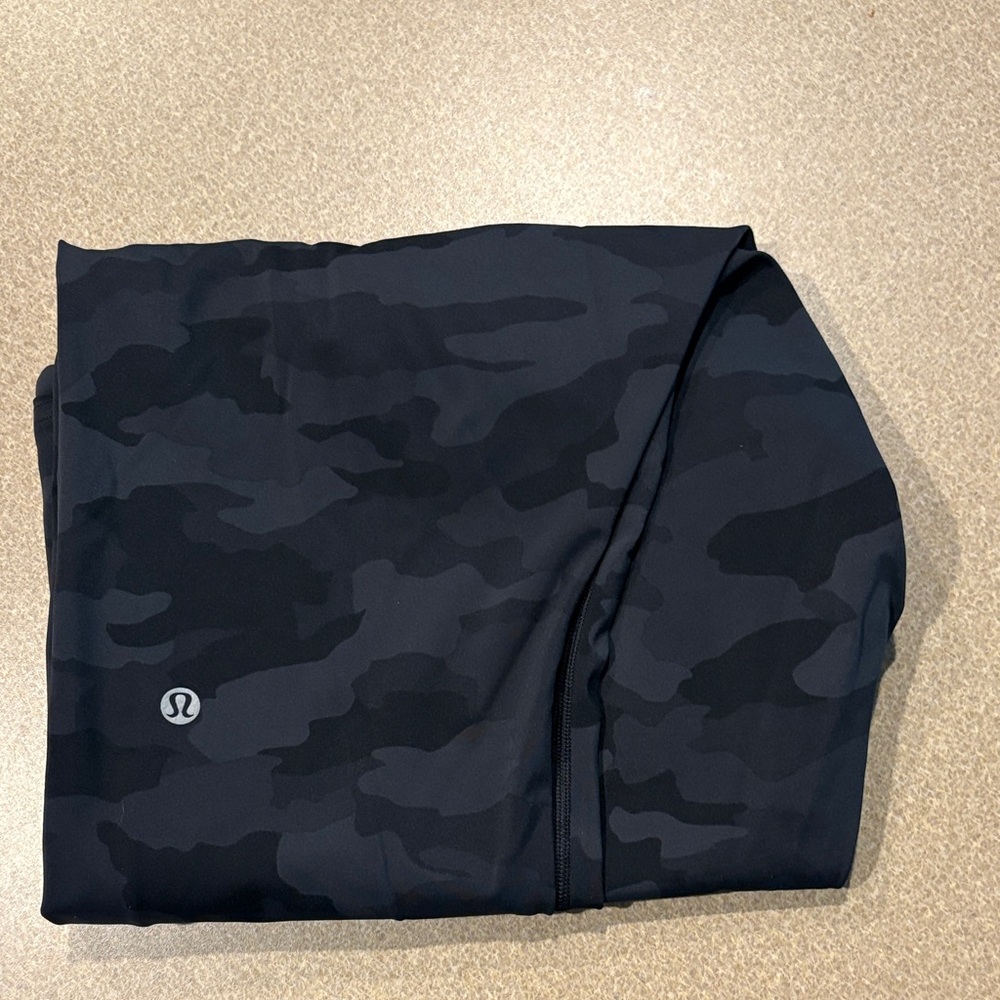 lululemon athletica Black Camo Leggings